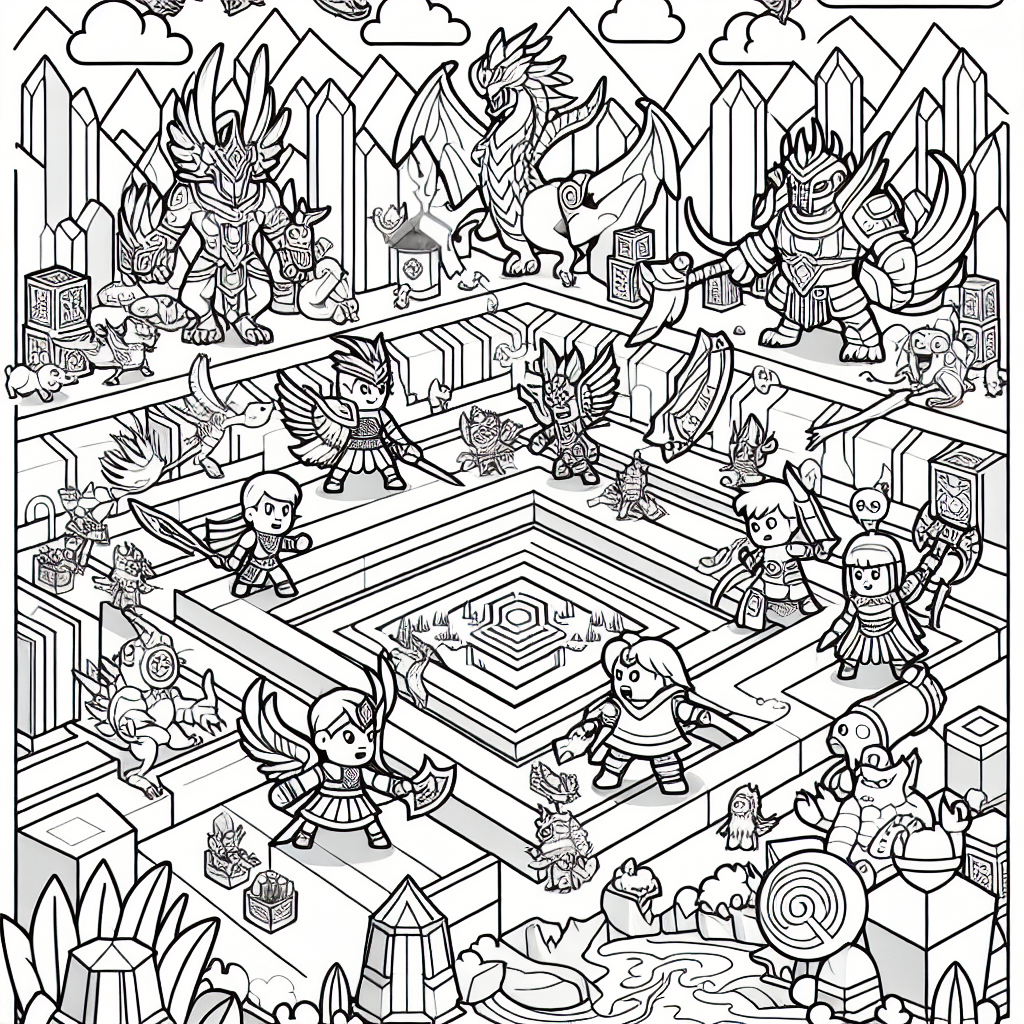 Pilihan Gambar Mewarnai Mobile Legend yang Seru untuk Anak-Anak