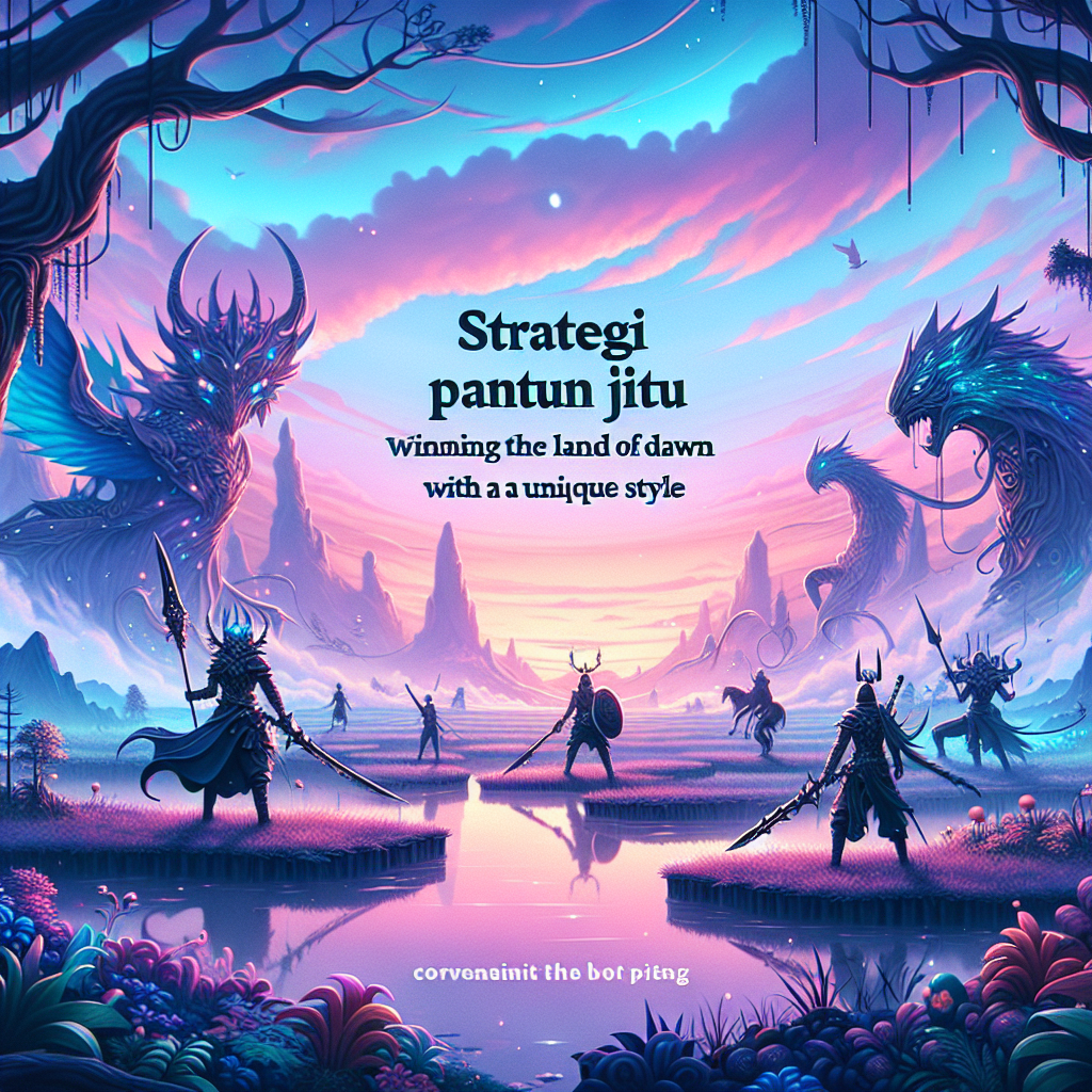 Strategi Pantun Jitu: Memenangkan Pertarungan di Land of Dawn dengan Gaya Unik